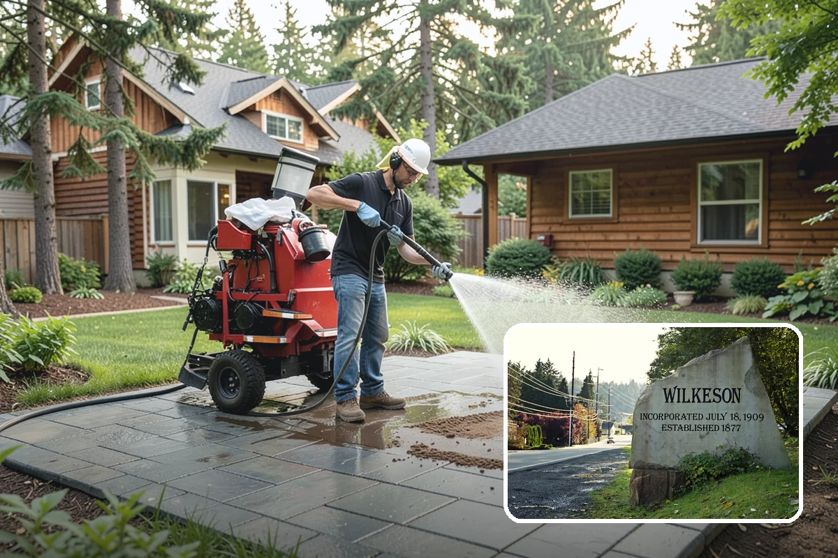 Handrail Cleaning in Wilkeson, Pierce County, WA - Removes the sticky film from frequently touched grip surfaces