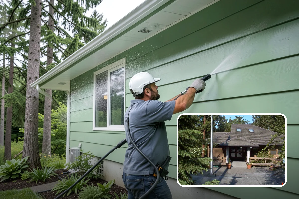 Handrail Cleaning in Yarrow Point, King County, WA - Removes the sticky film from frequently touched grip surfaces