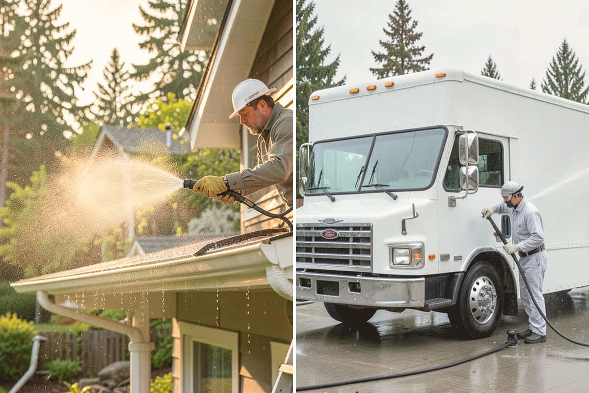 Hard Water Stain Removal in Algona, King County, WA - Identify the extent of the hard-water spotting