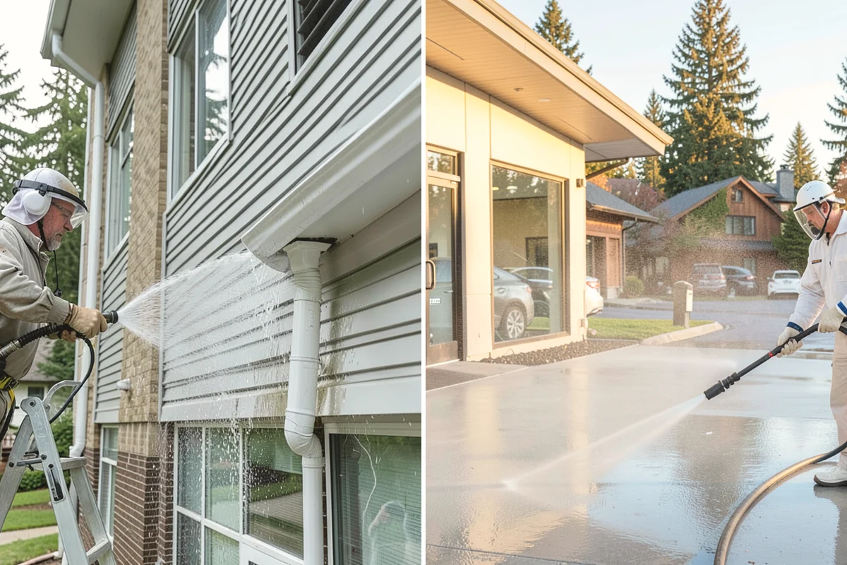 Hard Water Stain Removal in Anacortes, Skagit County, WA - Identify the extent of the hard-water spotting