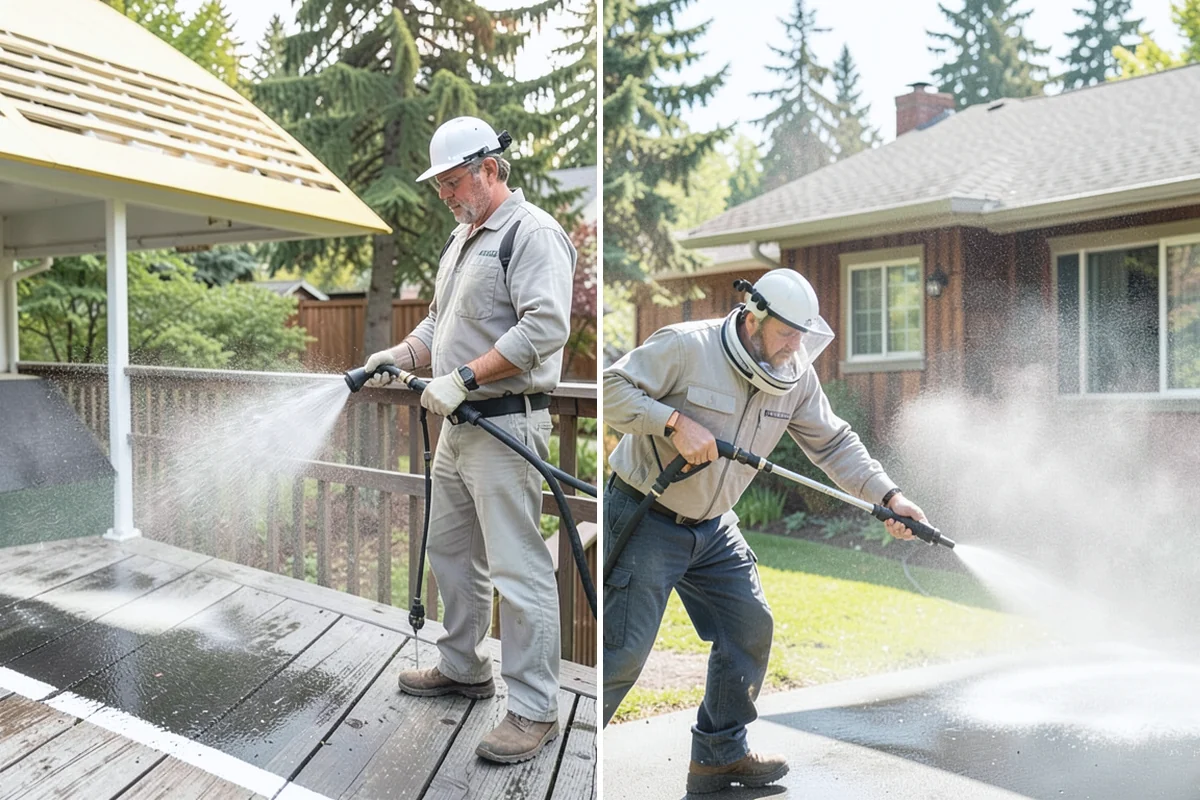 Hard Water Stain Removal in Auburn, King County, WA - Identify the extent of the hard-water spotting