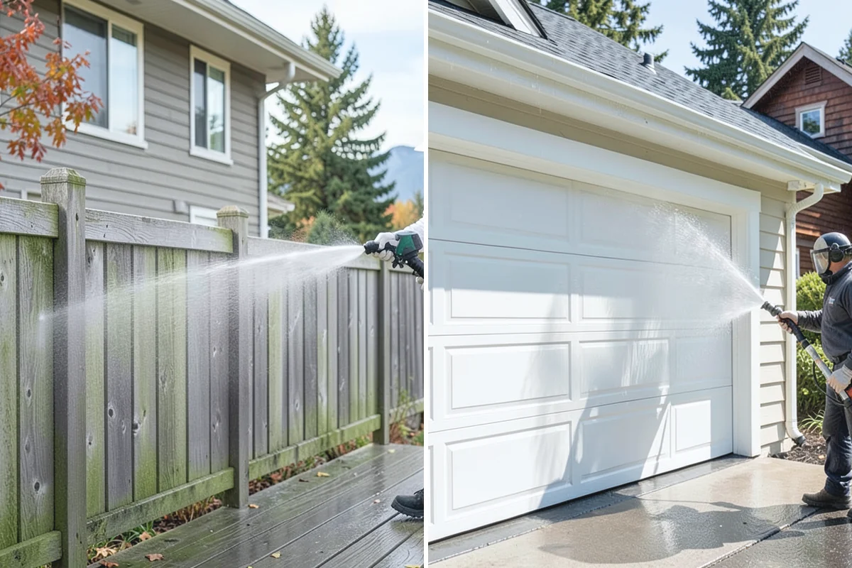 Hard Water Stain Removal in Beaux Arts Village, King County, WA - Identify the extent of the hard-water spotting