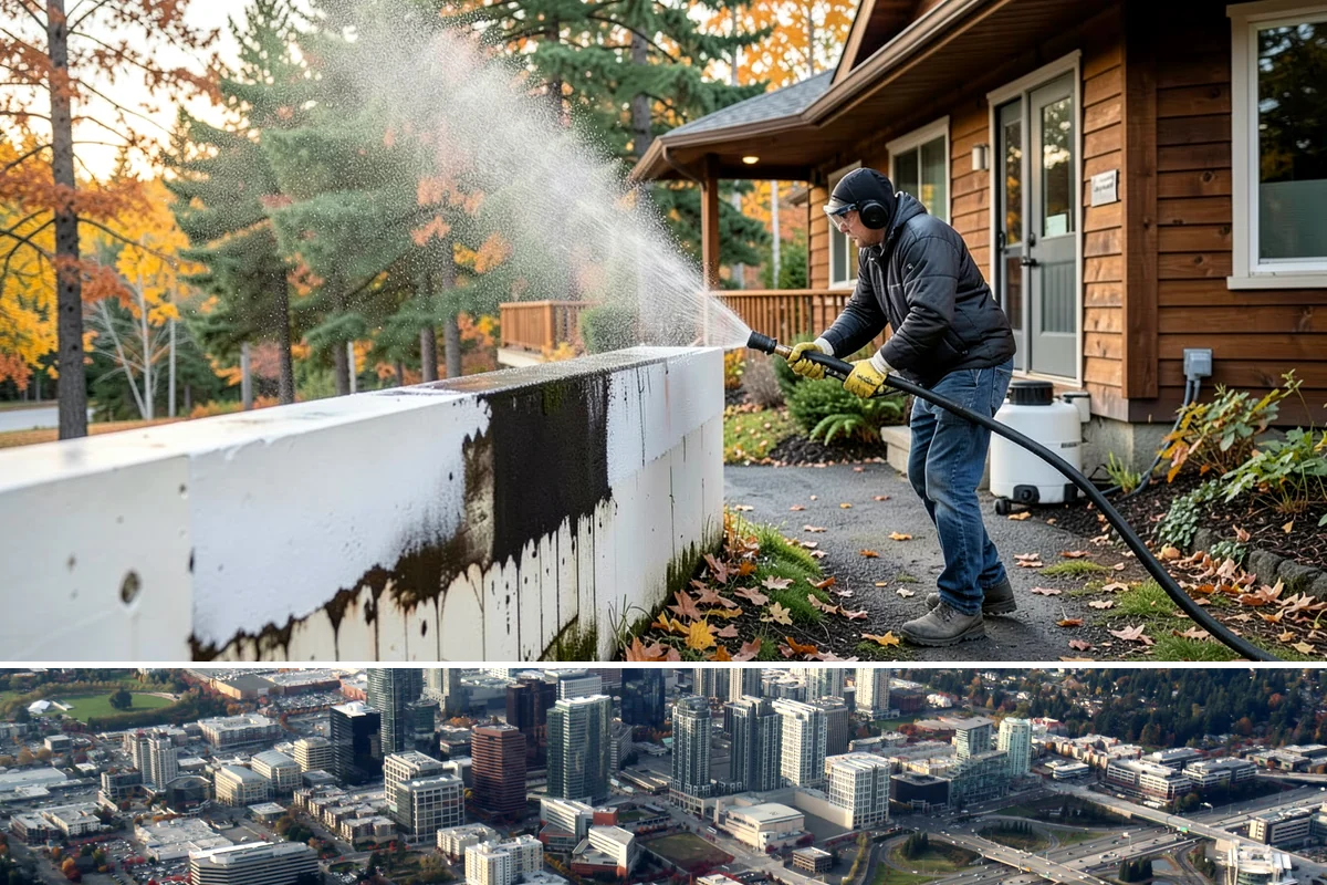 Hard Water Stain Removal in Bellevue, King County, WA - Address hard-water spots as soon as they appear, most often in summer when sprinklers run most.