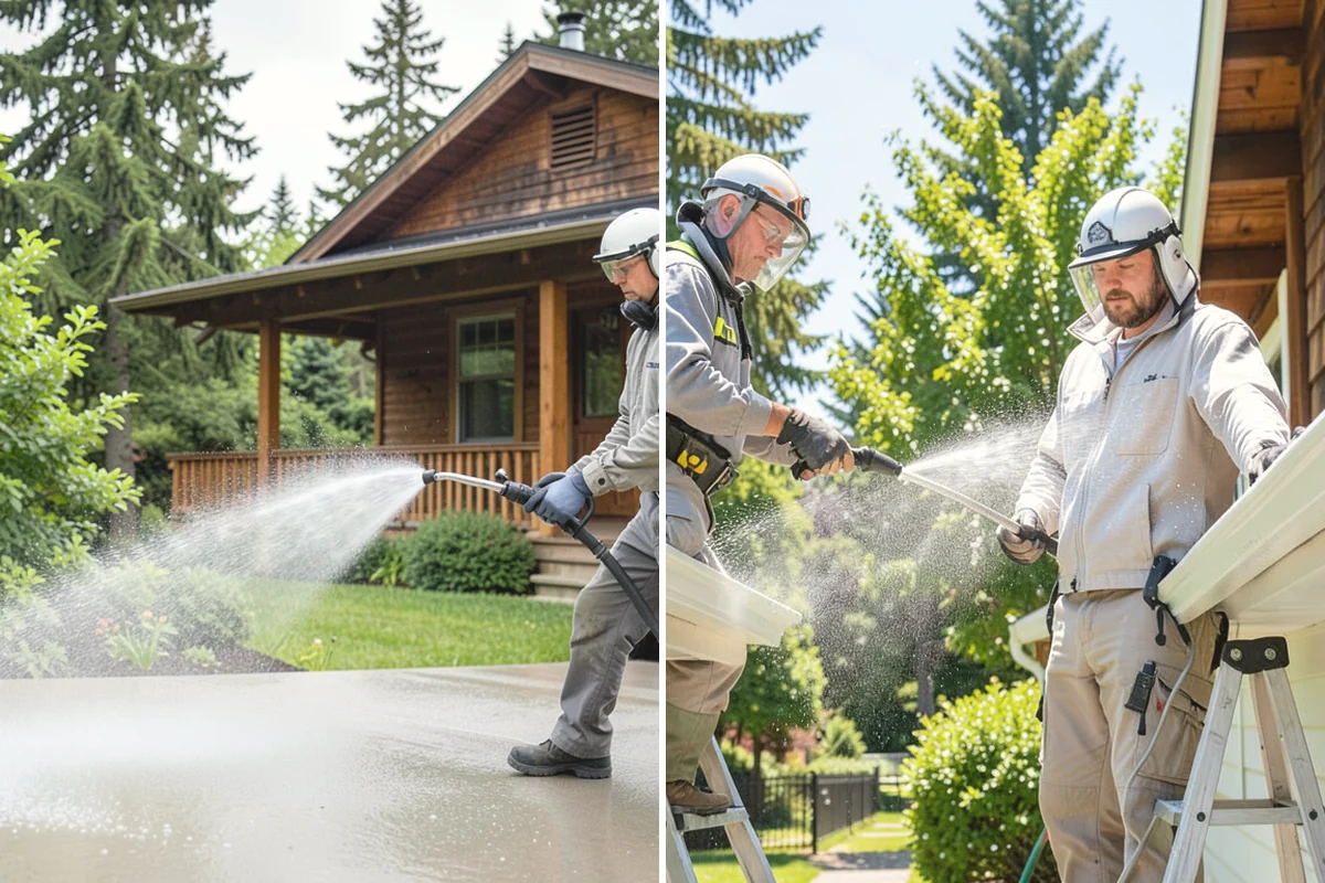 Hard Water Stain Removal in Carbonado, Pierce County, WA - Identify the extent of the hard-water spotting