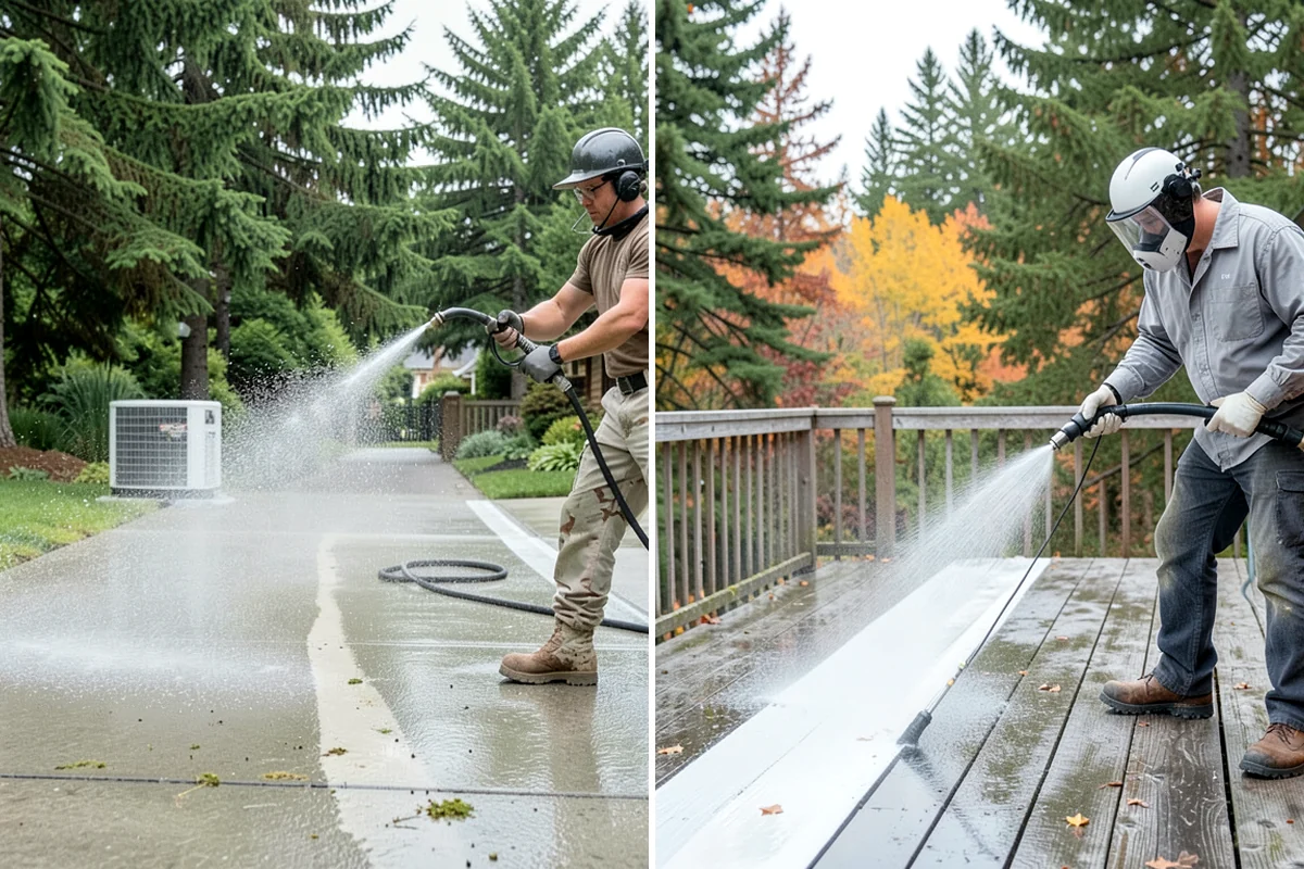 Hard Water Stain Removal in Clyde Hill, King County, WA - Identify the extent of the hard-water spotting