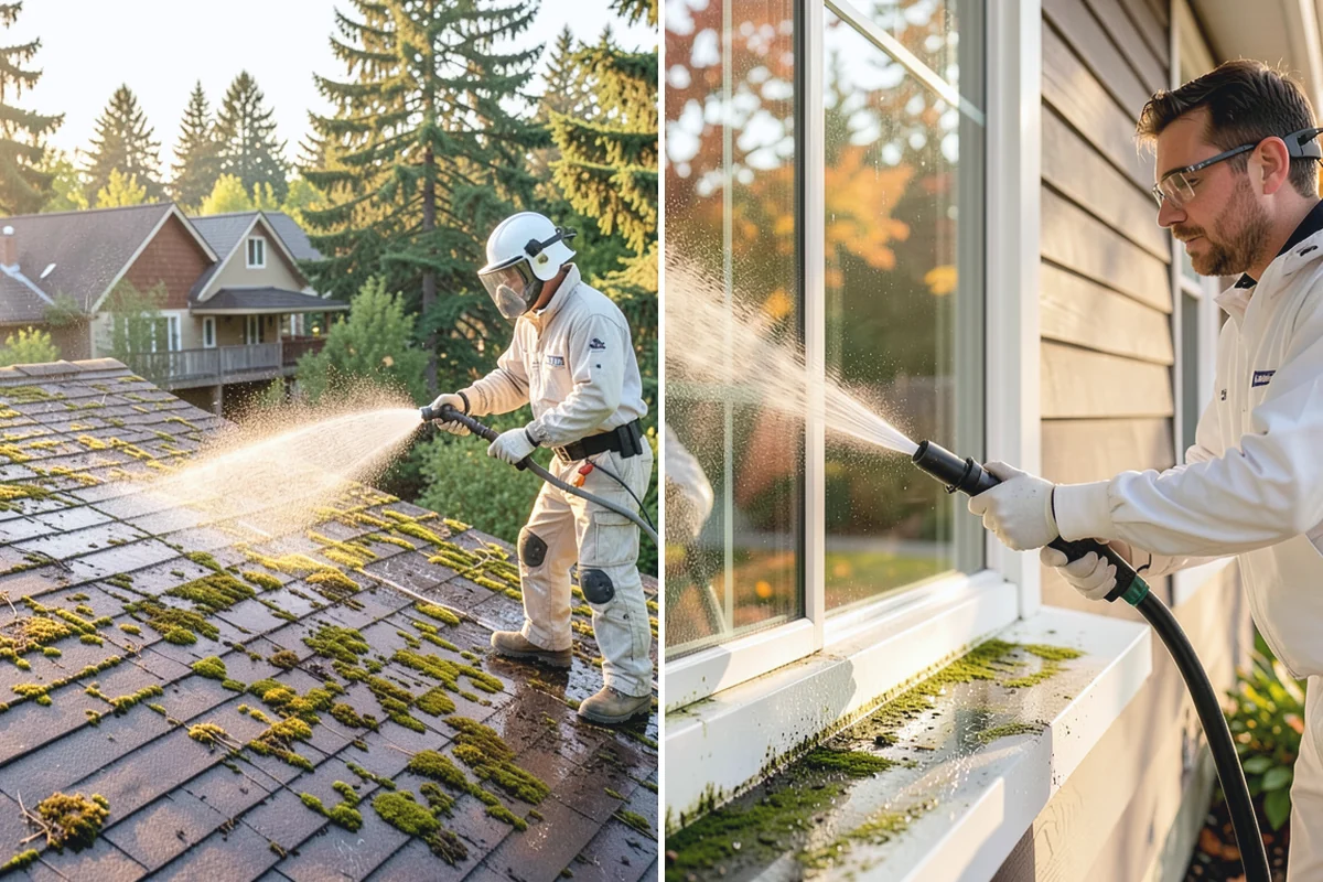 Hard Water Stain Removal in Des Moines, King County, WA - Identify the extent of the hard-water spotting