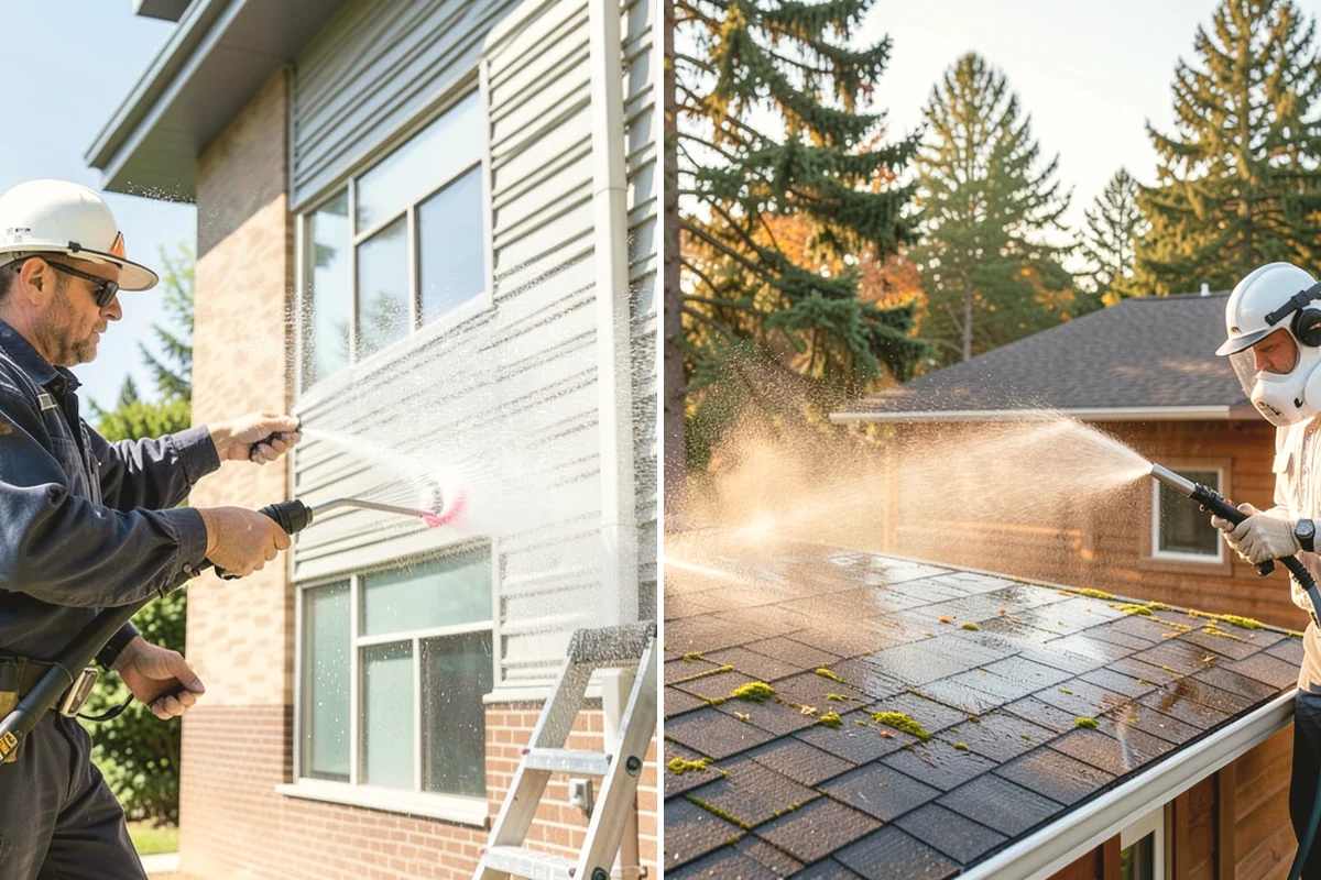 Hard Water Stain Removal in Duvall, King County, WA - Identify the extent of the hard-water spotting