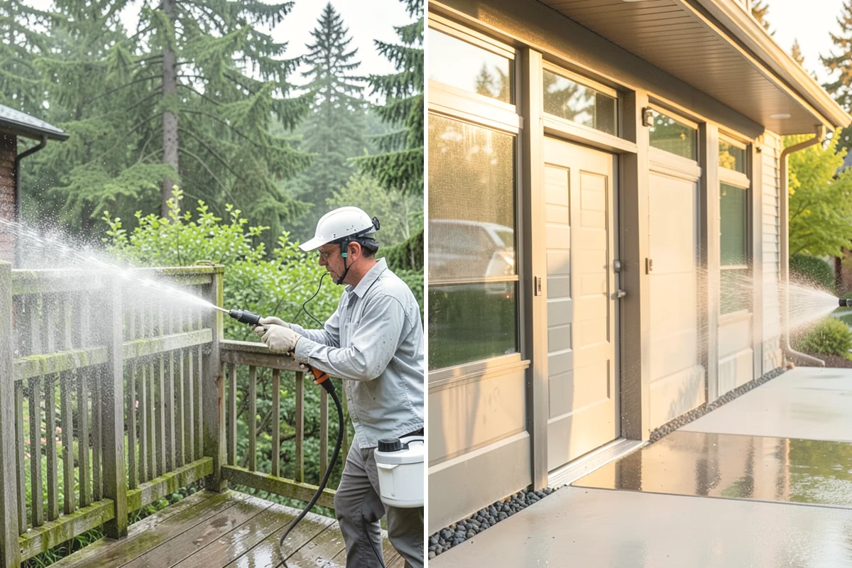 Hard Water Stain Removal in Edgewood, Pierce County, WA - Identify the extent of the hard-water spotting