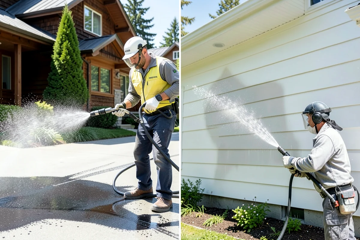 Hard Water Stain Removal in Everett, Snohomish County, WA - Identify the extent of the hard-water spotting
