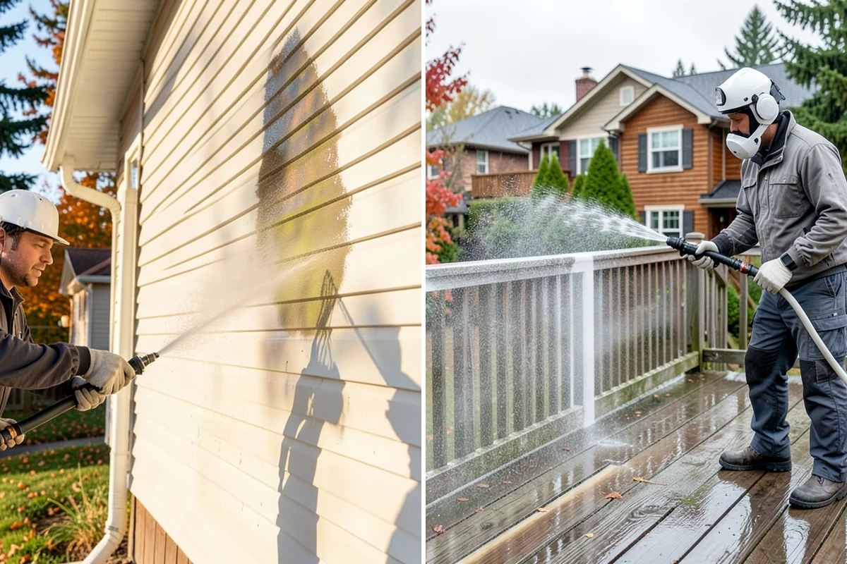 Hard Water Stain Removal in Federal Way, King County, WA - Identify the extent of the hard-water spotting