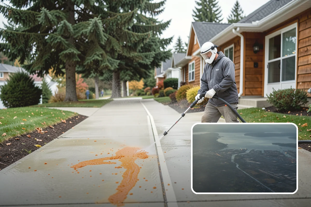 Hard Water Stain Removal in Fife, Pierce County, WA - Dissolves chalky hard-water rings normal washing can't