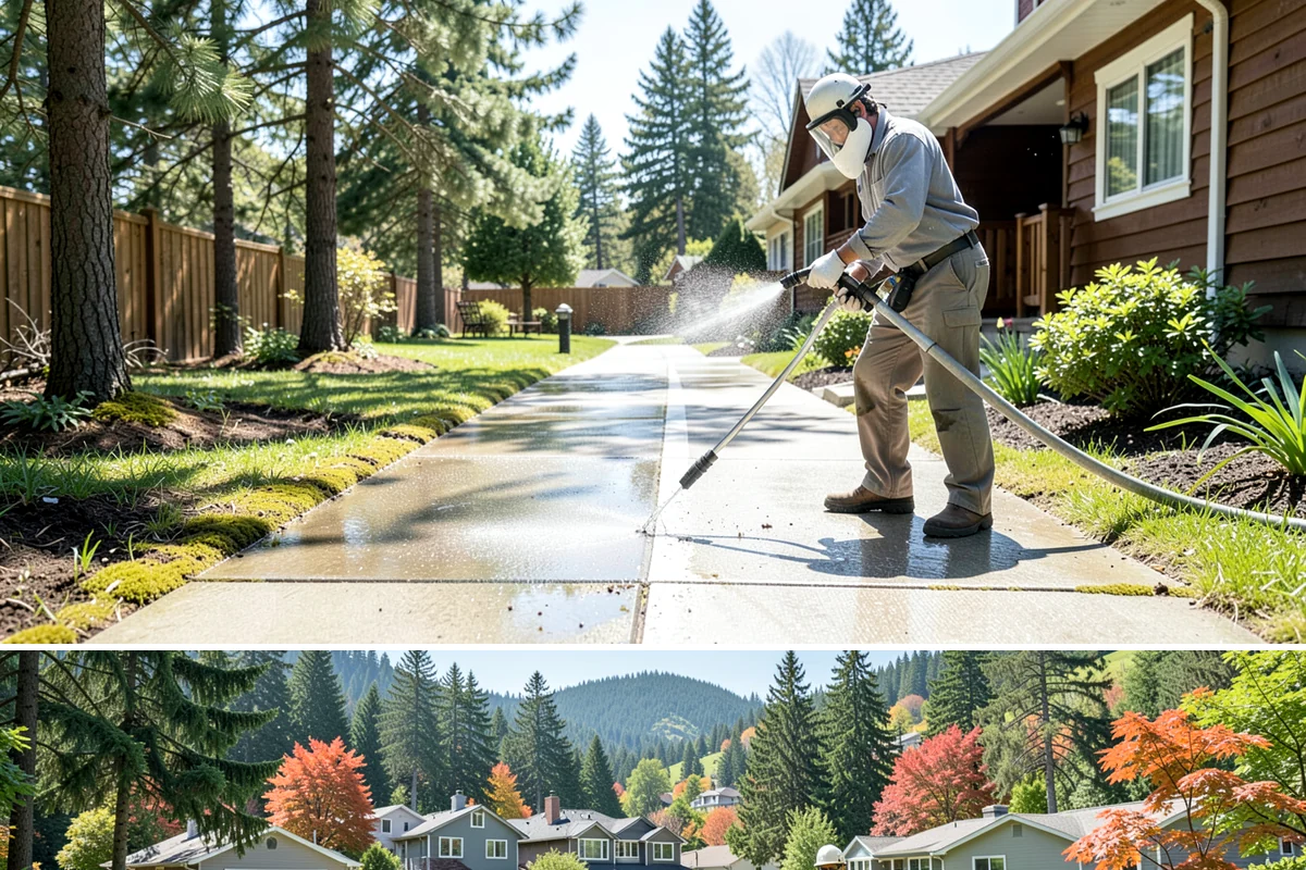 Hard Water Stain Removal in Fircrest, Pierce County, WA - Address hard-water spots as soon as they appear, most often in summer when sprinklers run most.