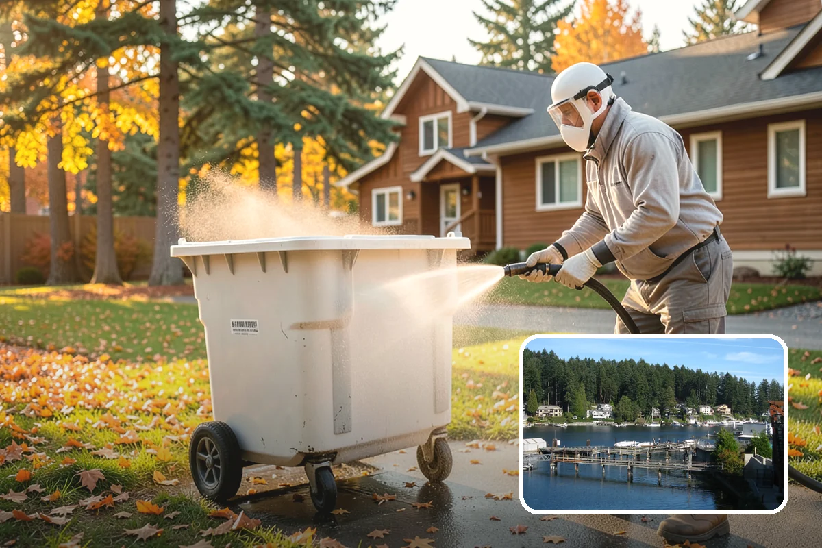 Hard Water Stain Removal in Gig Harbor, Pierce County, WA - Dissolves chalky hard-water rings normal washing can't