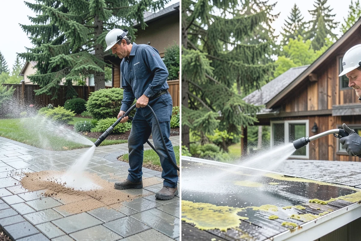 Hard Water Stain Removal in Granite Falls, Snohomish County, WA - Identify the extent of the hard-water spotting