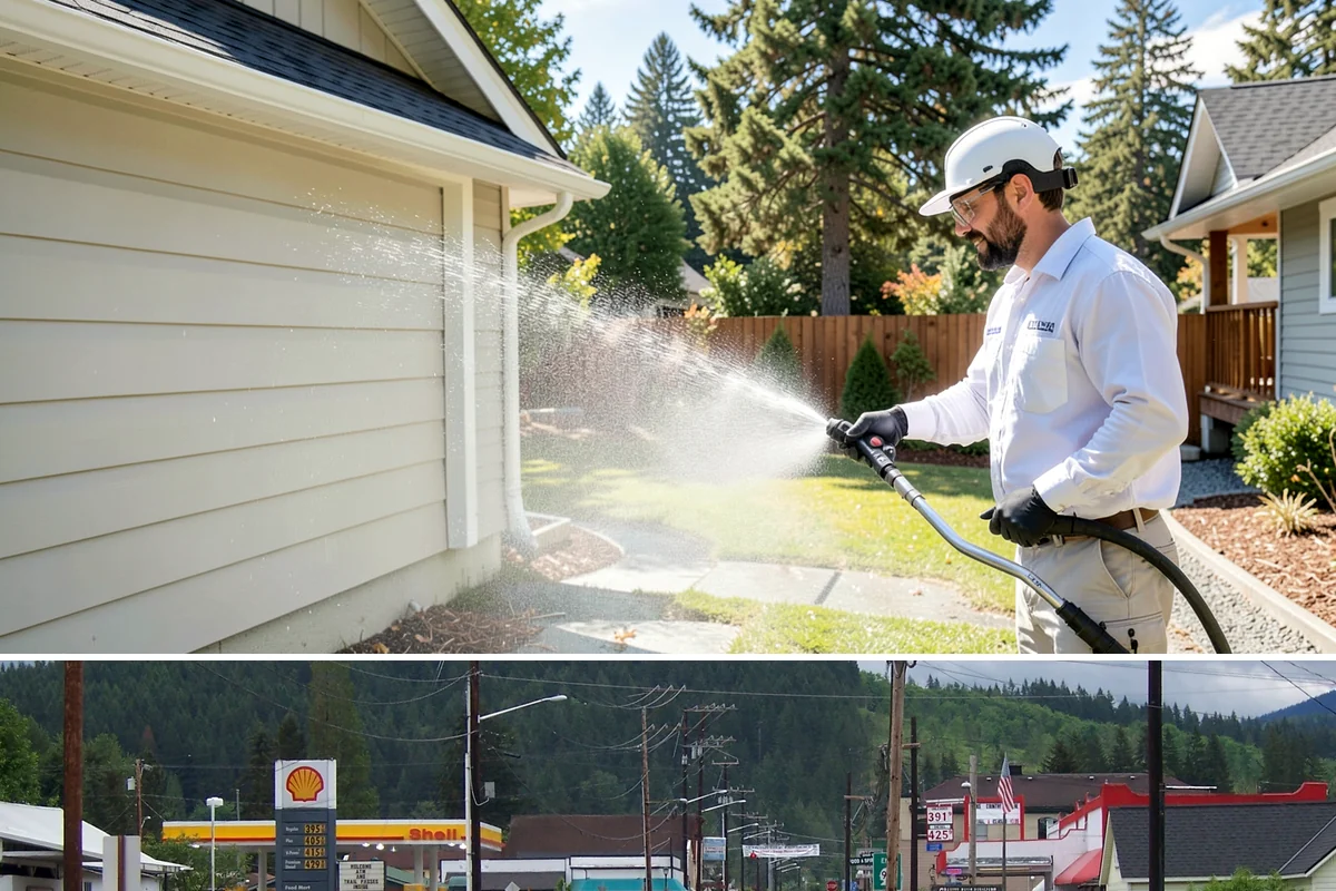 Hard Water Stain Removal in Granite Falls, Snohomish County, WA - Address hard-water spots as soon as they appear, most often in summer when sprinklers run most.