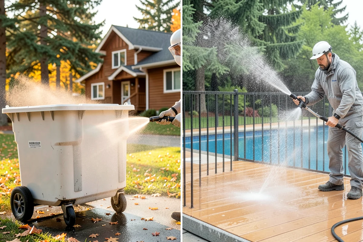 Hard Water Stain Removal in Kenmore, King County, WA - Identify the extent of the hard-water spotting