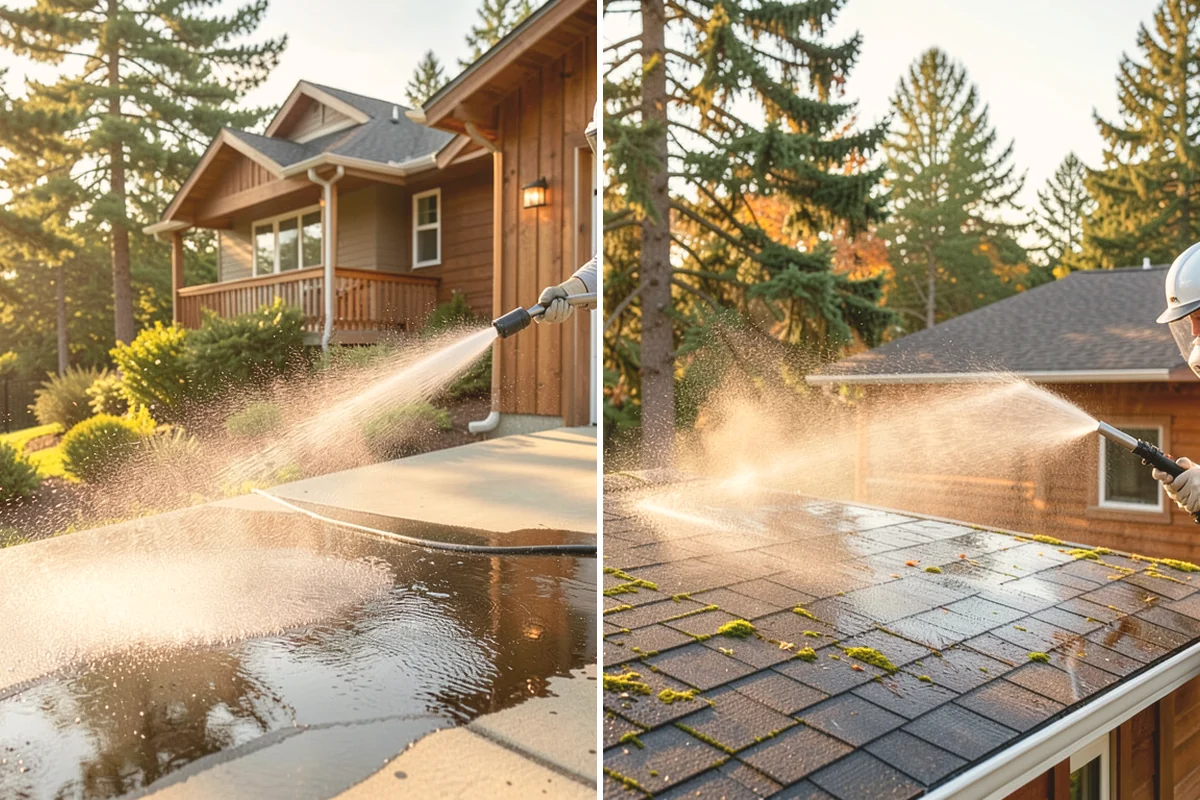 Hard Water Stain Removal in Kent, King County, WA - Identify the extent of the hard-water spotting