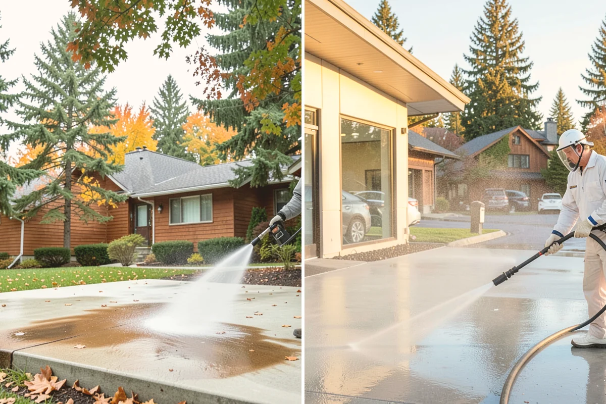 Hard Water Stain Removal in Kirkland, King County, WA - Identify the extent of the hard-water spotting
