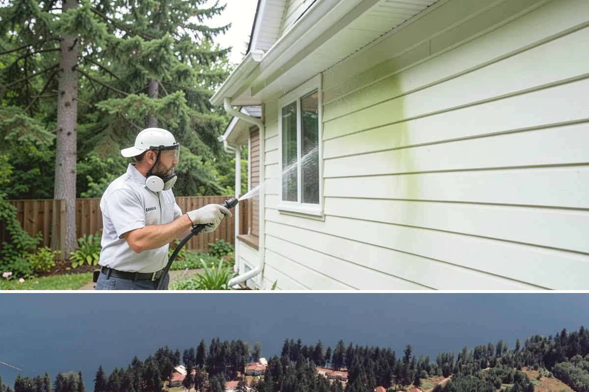 Hard Water Stain Removal in Lakewood, Pierce County, WA - Address hard-water spots as soon as they appear, most often in summer when sprinklers run most.