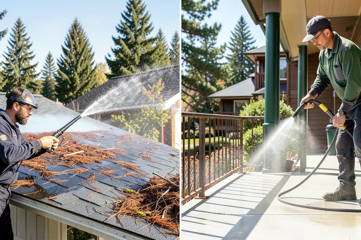 Hard Water Stain Removal in Maple Valley, King County, WA - Identify the extent of the hard-water spotting