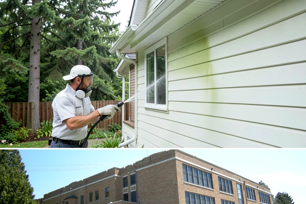 Hard Water Stain Removal in Maple Valley, King County, WA - Address hard-water spots as soon as they appear, most often in summer when sprinklers run most.