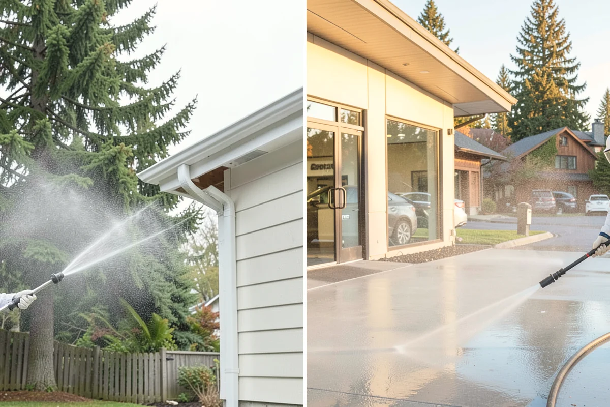 Hard Water Stain Removal in Mercer Island, King County, WA - Identify the extent of the hard-water spotting