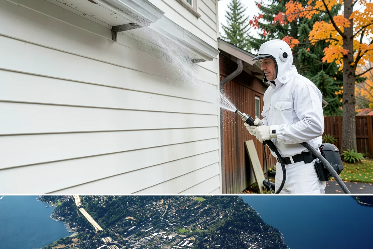 Hard Water Stain Removal in Mercer Island, King County, WA - Address hard-water spots as soon as they appear, most often in summer when sprinklers run most.