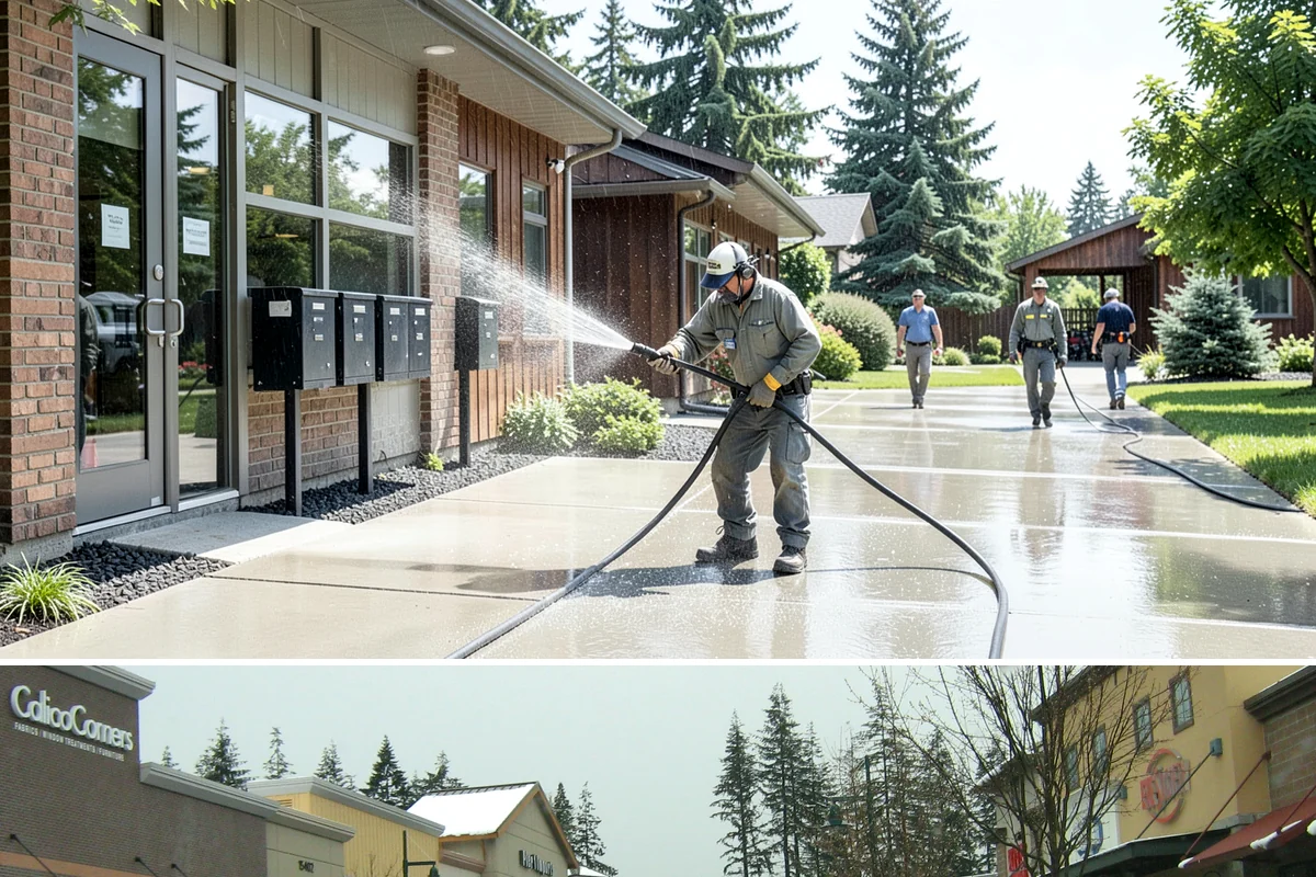 Hard Water Stain Removal in Mill Creek, Snohomish County, WA - Address hard-water spots as soon as they appear, most often in summer when sprinklers run most.