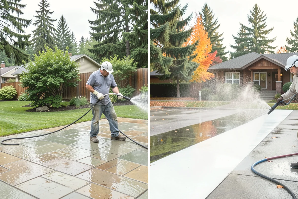 Hard Water Stain Removal in Mountlake Terrace, Snohomish County, WA - Identify the extent of the hard-water spotting