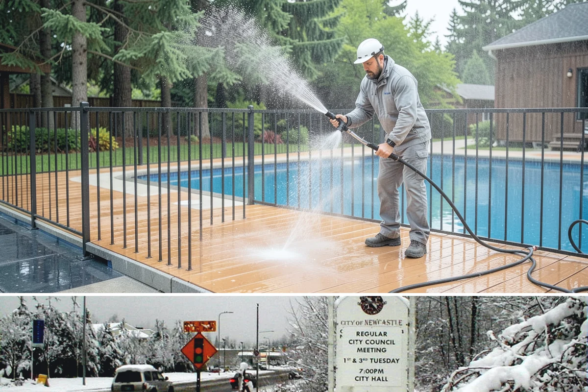 Hard Water Stain Removal in Newcastle, King County, WA - Address hard-water spots as soon as they appear, most often in summer when sprinklers run most.