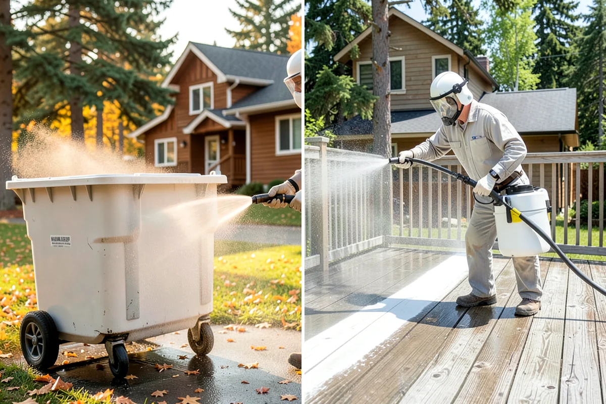 Hard Water Stain Removal in Normandy Park, King County, WA - Identify the extent of the hard-water spotting