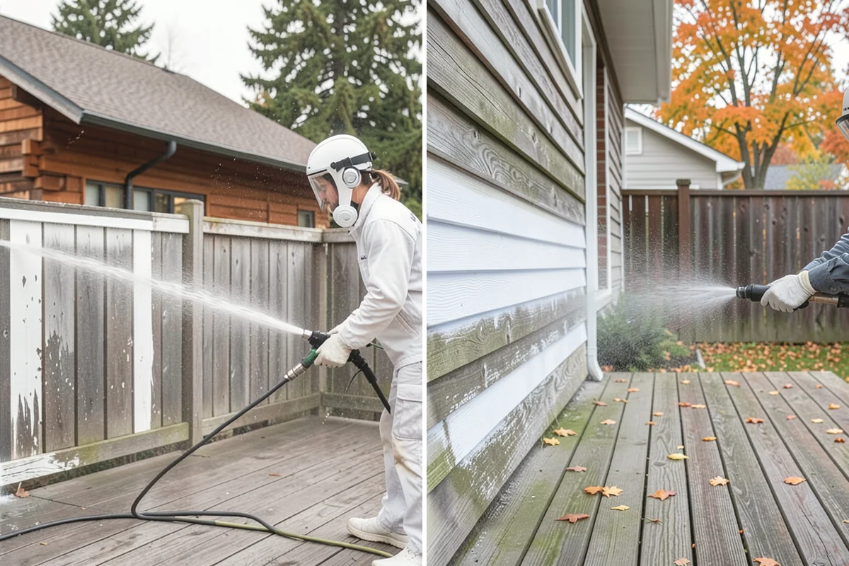 Hard Water Stain Removal in North Bend, King County, WA - Identify the extent of the hard-water spotting