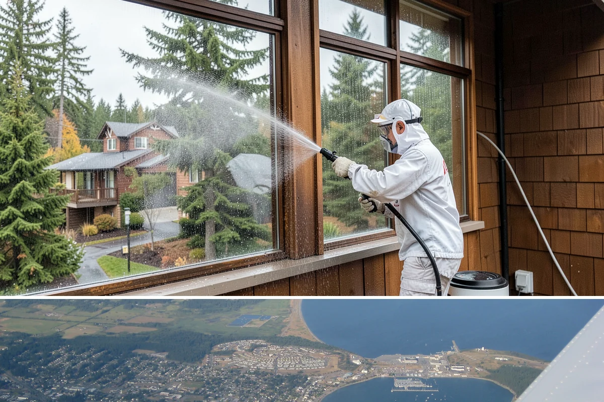 Hard Water Stain Removal in Oak Harbor, Island County, WA - Address hard-water spots as soon as they appear, most often in summer when sprinklers run most.