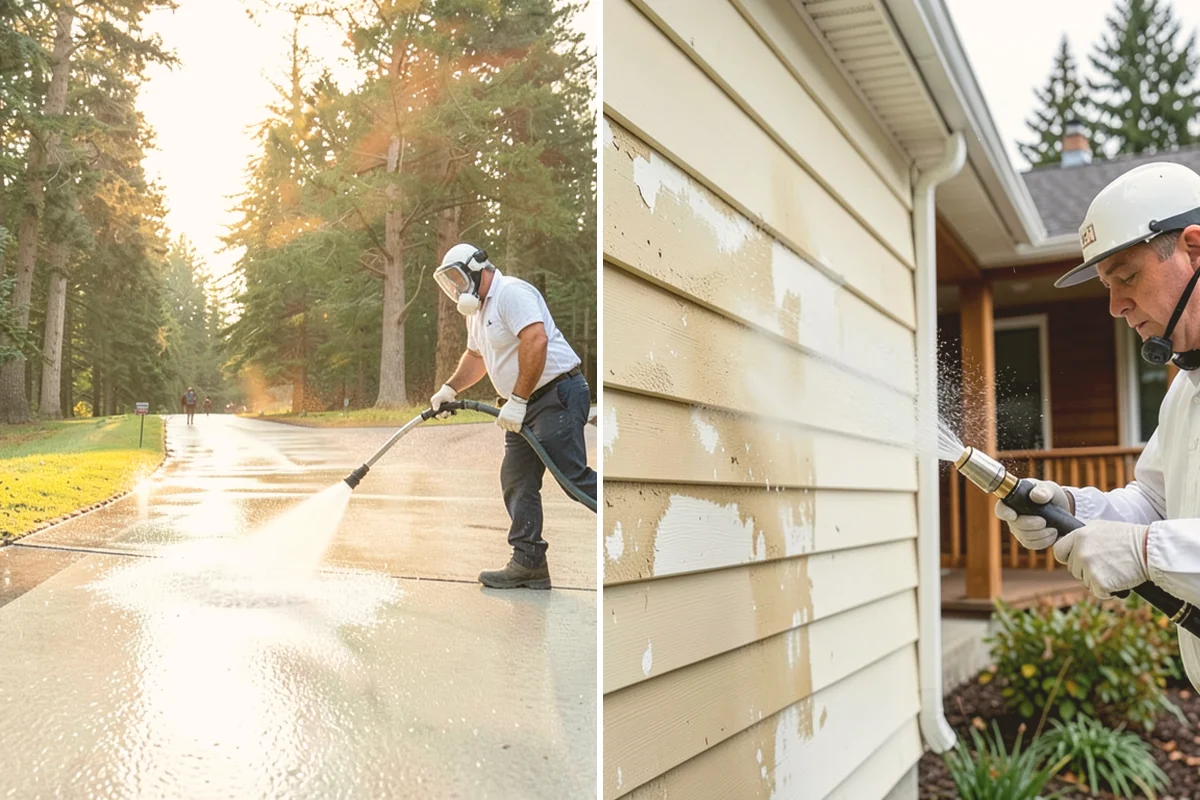 Hard Water Stain Removal in Orting, Pierce County, WA - Identify the extent of the hard-water spotting