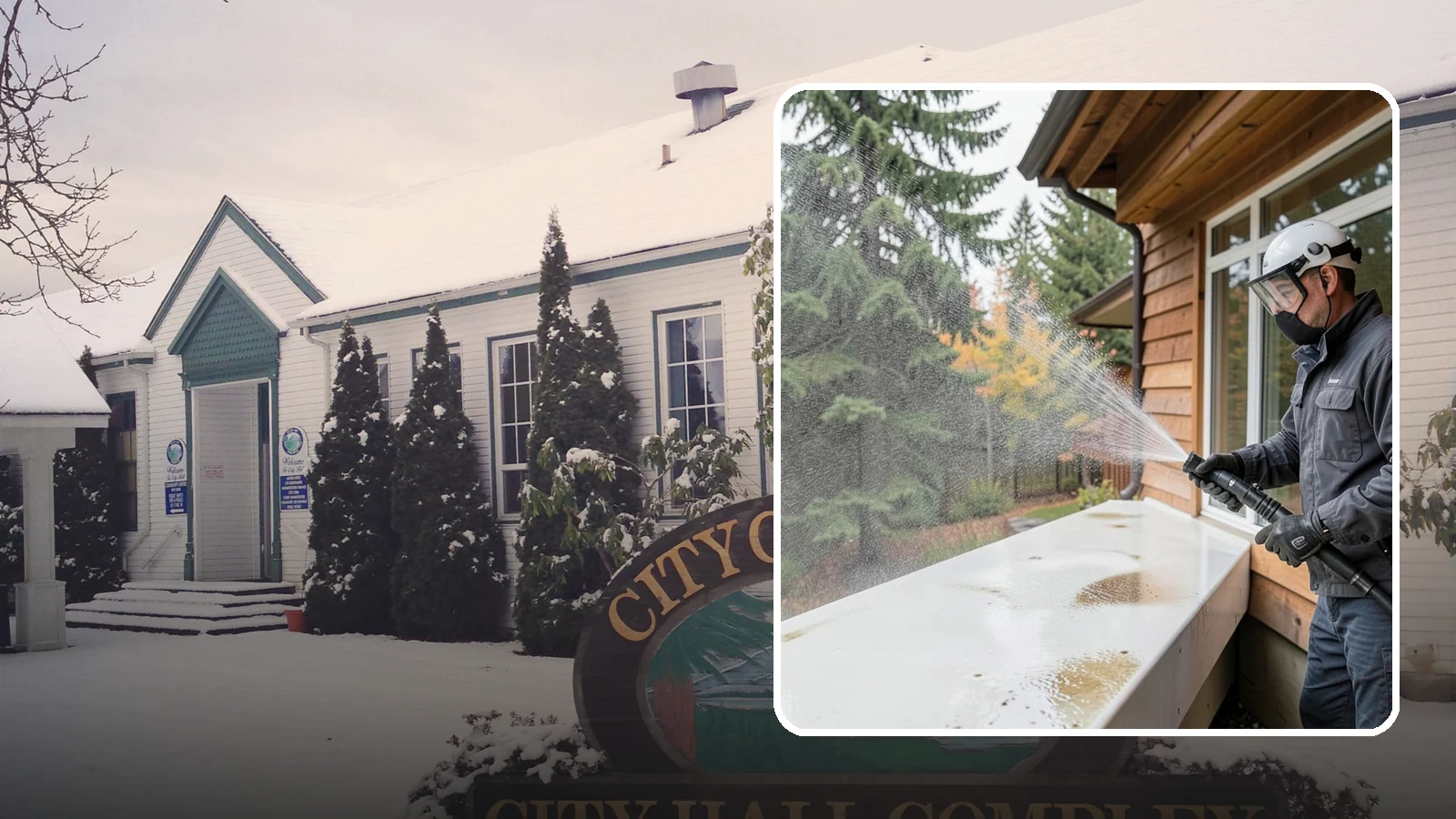 Hard Water Stain Removal in Pacific, King County, WA - Specialized removal of the chalky hard-water spots sprinklers and mineral-rich runoff bake onto Northwest glass.