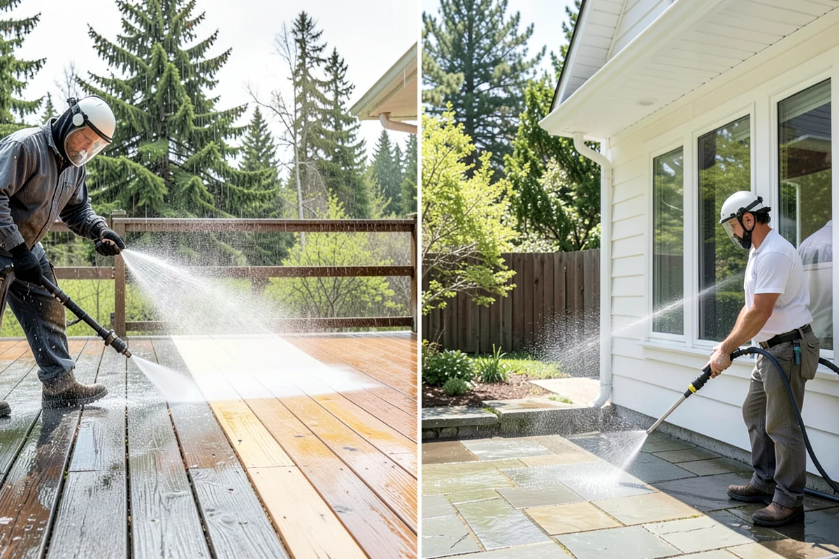 Hard Water Stain Removal in Puyallup, Pierce County, WA - Identify the extent of the hard-water spotting