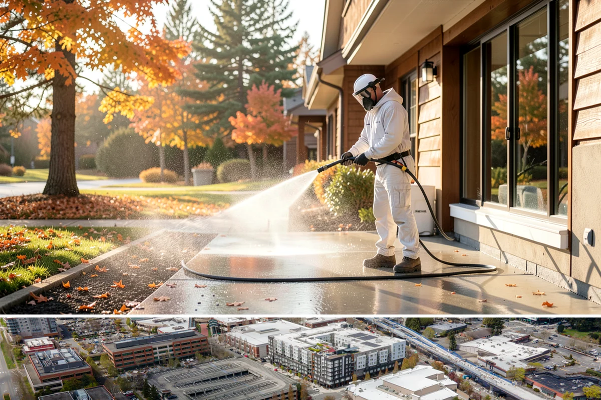 Hard Water Stain Removal in Redmond, King County, WA - Address hard-water spots as soon as they appear, most often in summer when sprinklers run most.