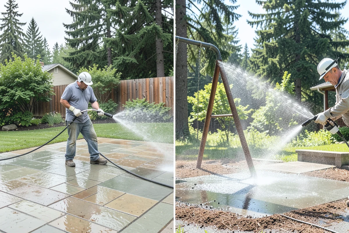 Hard Water Stain Removal in Renton, King County, WA - Identify the extent of the hard-water spotting