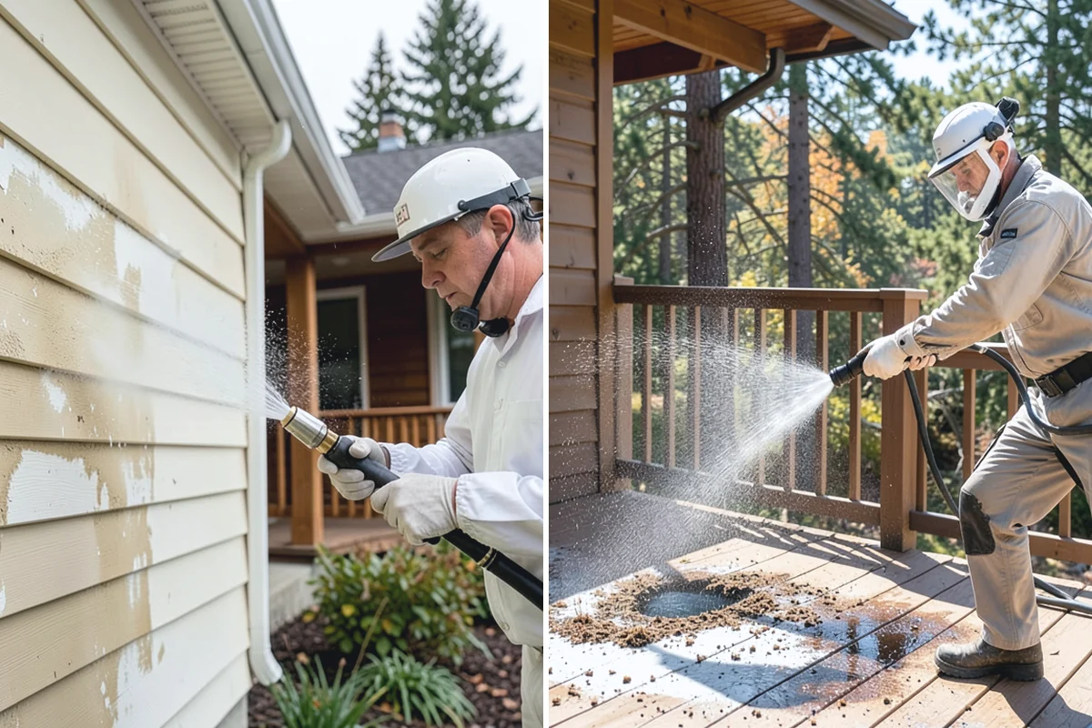 Hard Water Stain Removal in Roy, Pierce County, WA - Identify the extent of the hard-water spotting