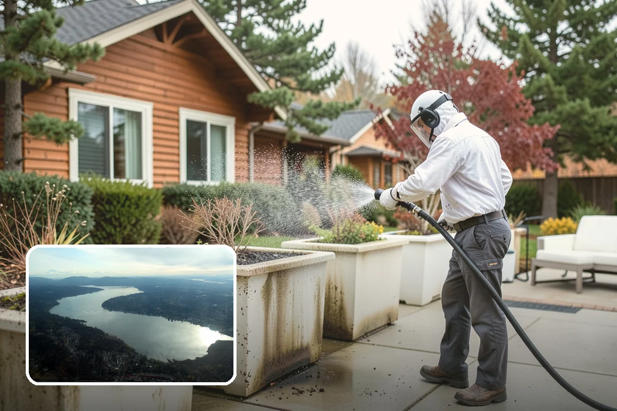 Hard Water Stain Removal in Sammamish, King County, WA - Dissolves chalky hard-water rings normal washing can't