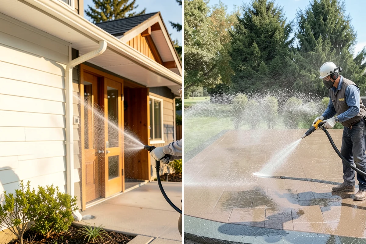 Hard Water Stain Removal in SeaTac, King County, WA - Identify the extent of the hard-water spotting