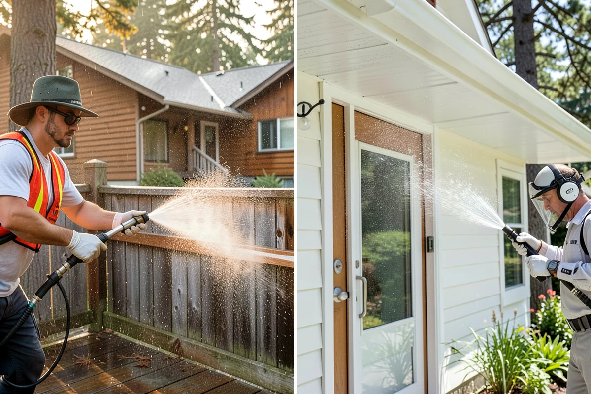 Hard Water Stain Removal in Sedro-Woolley, Skagit County, WA - Identify the extent of the hard-water spotting