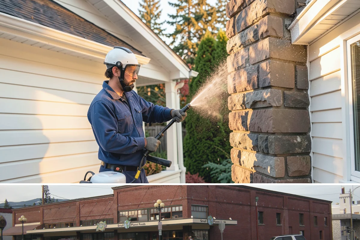 Hard Water Stain Removal in Sedro-Woolley, Skagit County, WA - Address hard-water spots as soon as they appear, most often in summer when sprinklers run most.