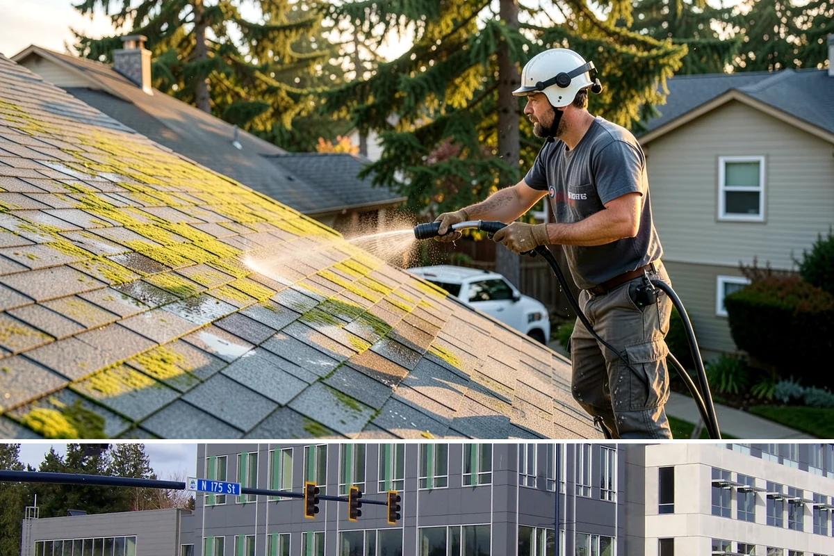 Hard Water Stain Removal in Shoreline, King County, WA - Address hard-water spots as soon as they appear, most often in summer when sprinklers run most.