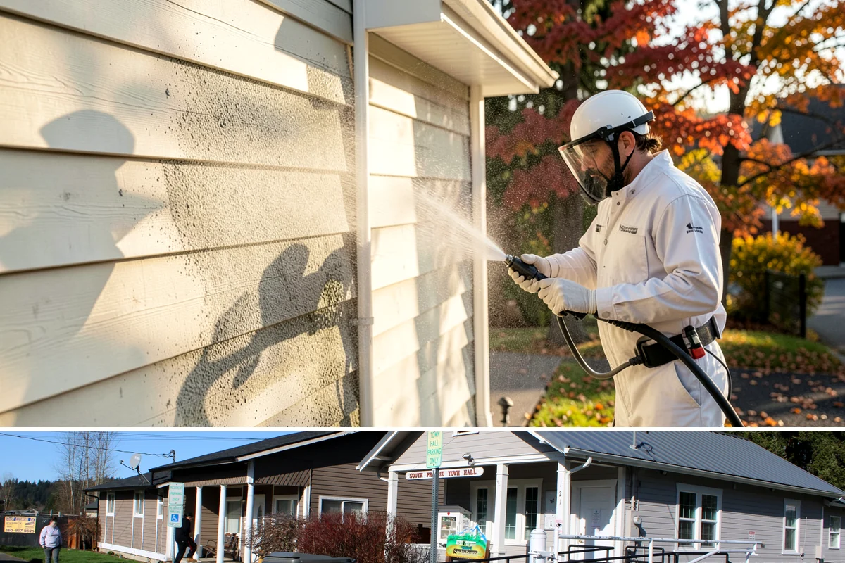 Hard Water Stain Removal in South Prairie, Pierce County, WA - Address hard-water spots as soon as they appear, most often in summer when sprinklers run most.