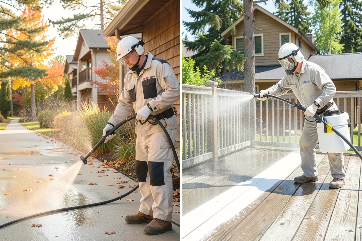 Hard Water Stain Removal in Steilacoom, Pierce County, WA - Identify the extent of the hard-water spotting