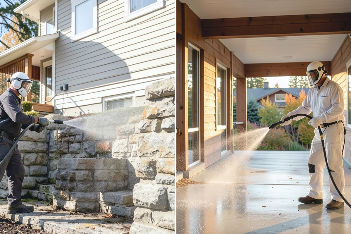 Hard Water Stain Removal in Sumner, Pierce County, WA - Identify the extent of the hard-water spotting