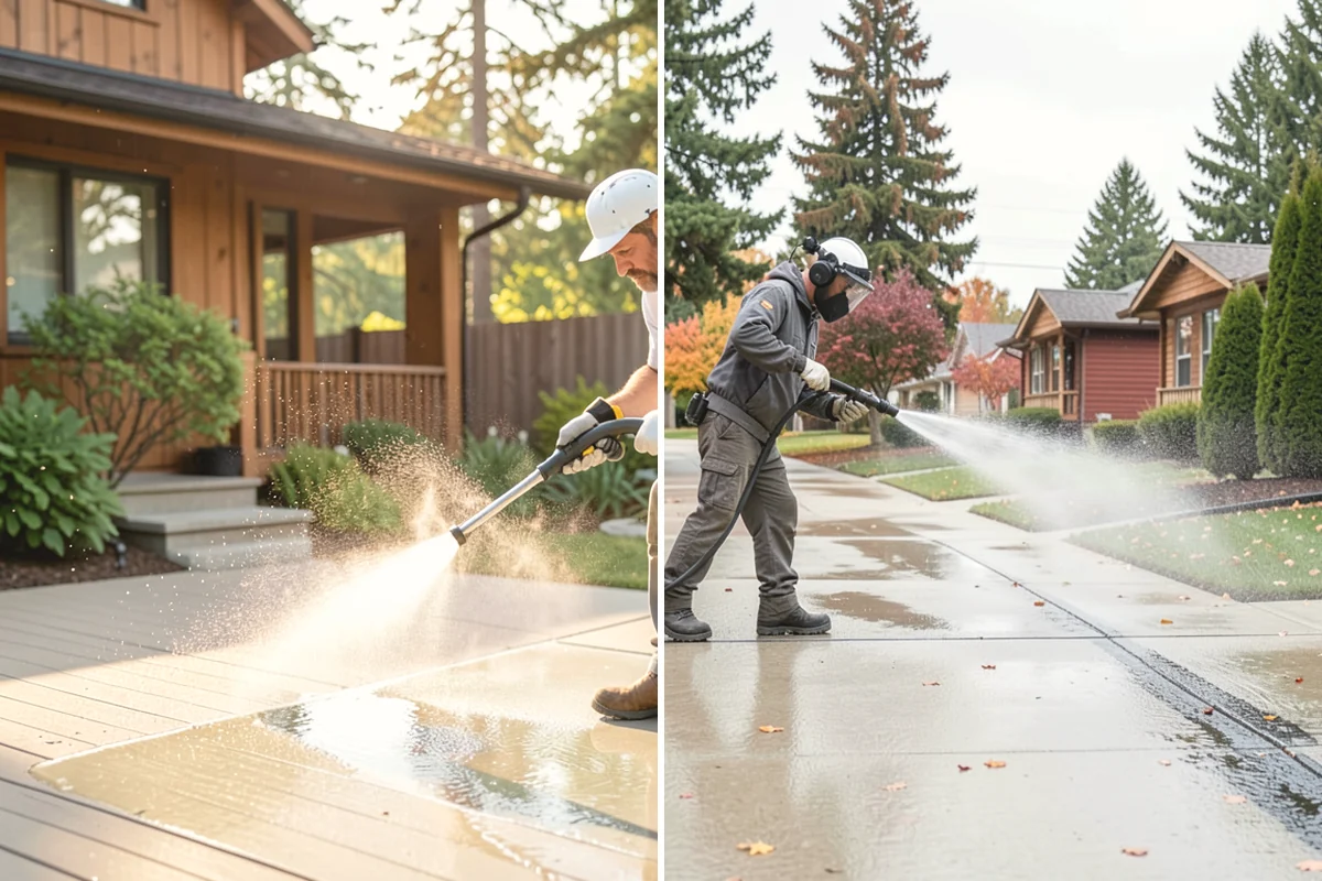 Hard Water Stain Removal in Tukwila, King County, WA - Identify the extent of the hard-water spotting