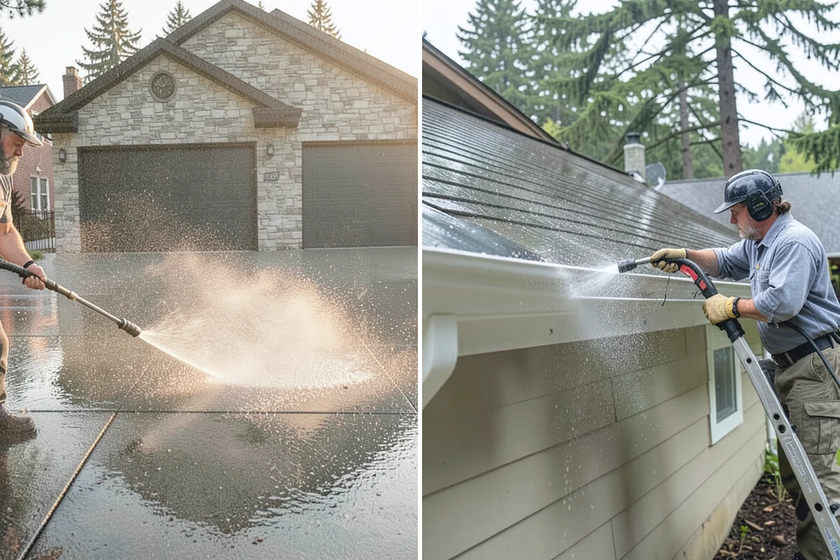 Hard Water Stain Removal in Woodinville, King County, WA - Identify the extent of the hard-water spotting
