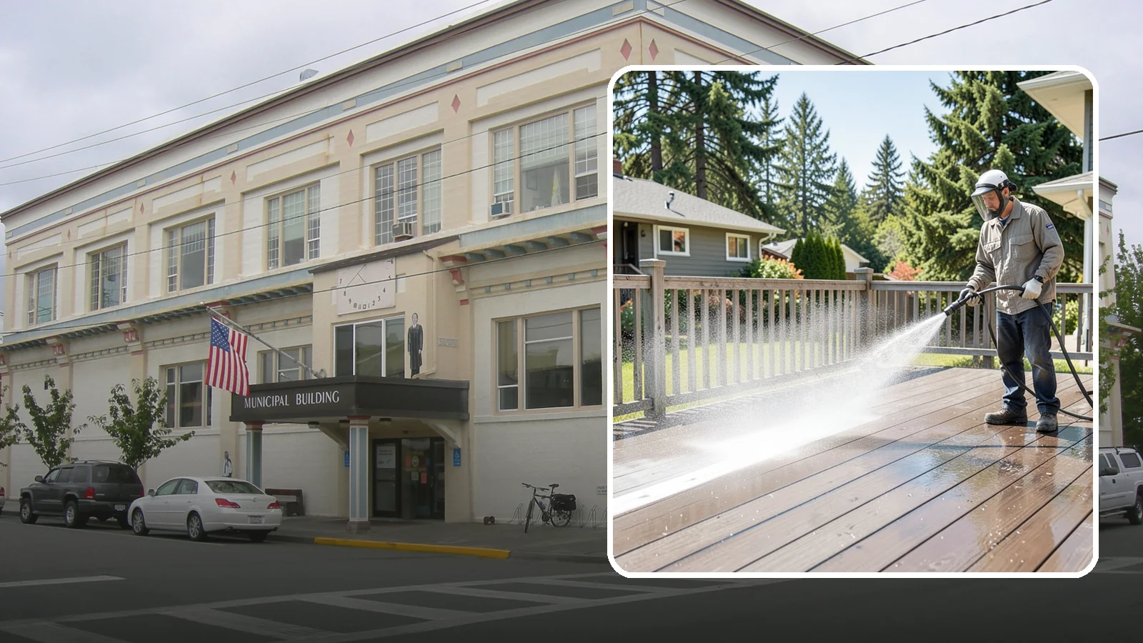 Hardwood Deck Cleaning in Anacortes, Skagit County, WA - Clean dense hardwood decks like ipe with methods that preserve the oil-rich, tight grain.